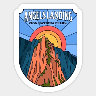 Angels Langing - Zion National Park Sticker
